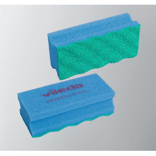 Vileda PurActive High Foam Scourer - BLUE